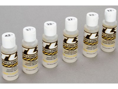 TLR silikonové oleje do tlumičů Middle (sada 6x56ml)