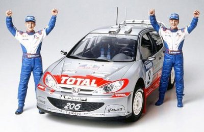 Tamiya 24262 Peugeot 206WRC