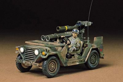 Tamiya 35125 U.S. M151A2 with TOW Missile Launcher 1:35