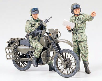 Tamiya 35245 JSDF Motorcycle Recon Set