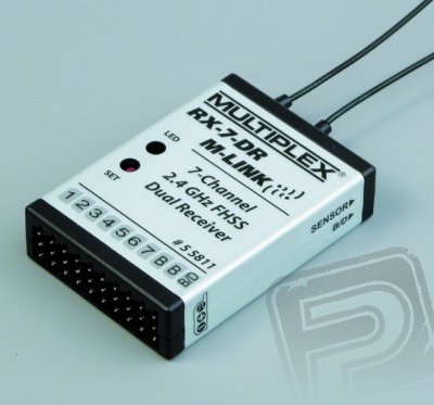 55811 Přijímač RX-7 DR M-LINK 2,4GHz