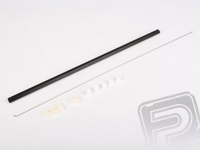 223013 Ocasní nosník + ovládací táhlo vrtulky, FunCopter