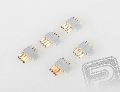 85222 4-pin servo konektor MPX, 5ks
