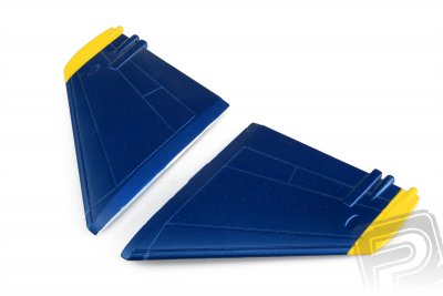 F-18 Hornet modrý - směrovka
