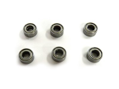 Kuličkové ložisko 10x5x4 mm (6 pcs)