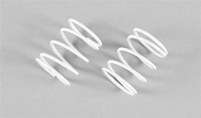 Pružiny pro tlumiče, bílé, 2,2x40mm, 2 ks.