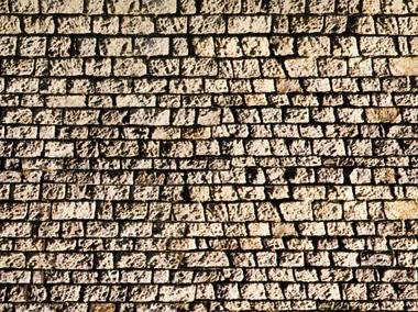 Kamenná zeď 32x15cm Quaderstei