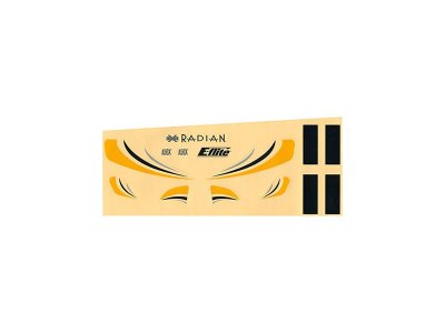 E-flite samolepky: Ultra Micro Radian