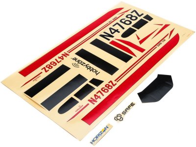 Hobbyzone samolepky: Super Cub SAFE