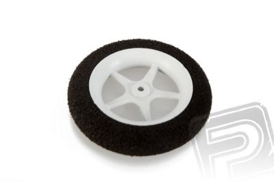 Mechové kolečko loukoťové lehké 45mm, 1 ks.