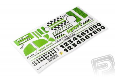 724649 Panda samolepky