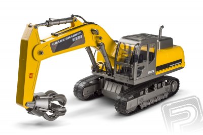 Pásový jeřáb s drapákem, RC set 2,4GHz