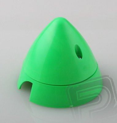 Fluor.kužel 70mm Zelený Angl.