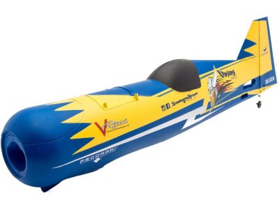 E-flite trup se směrovkou a ostruhou: Viking Model 12