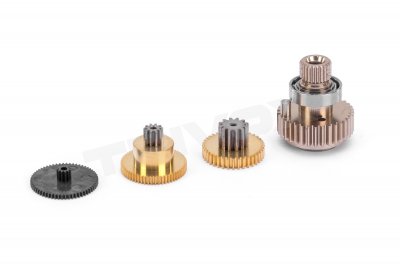 Převody pro servo DES 678 BB, MG a DES 658 BB,MG