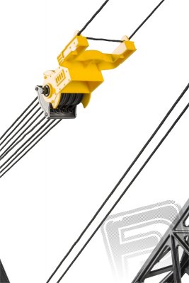 Bagr s drapákem, RC set 2.4GHz