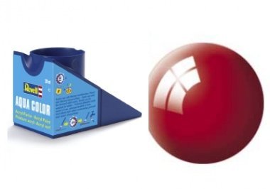 Revell akrylová 31 červená ohn