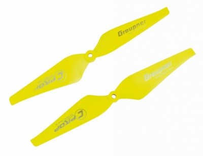 Graupner COPTER Prop 10x4 pevná vrtule (2ks.) - žluté