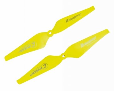 Graupner COPTER Prop 9x4 pevná vrtule (2ks.) - žluté