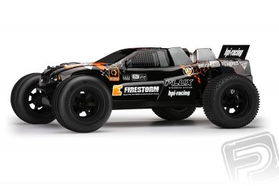 E-FIRESTORM 10T Flux RTR s 2,4GHz RC soupravou, kar. DSX-2 + speed pack