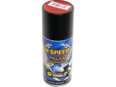 H-Speed barva ve spreji fluorescenční červená 150ml