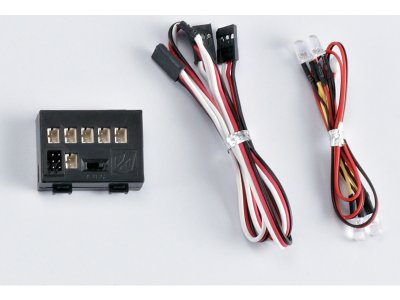 Killerbody světelná sada 1:10 2x LED, řídicí jednotka