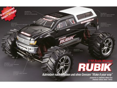 Killerbody karosérie 1:10 Rubik Hulk