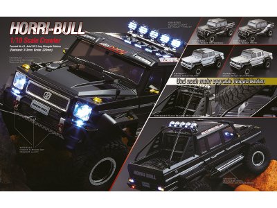 Killerbody karosérie 1:10 Horri Bull Carbon