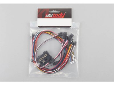 Killerbody sada 12 LED 3mm s řídicí jednotkou