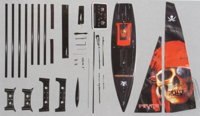 Pirate 2,4GHz RTR plachetnice