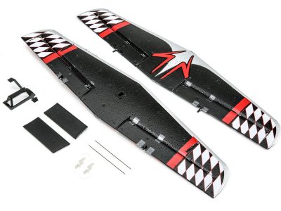 E-flite křídla se vzpěrami: Micro P3 Revolution