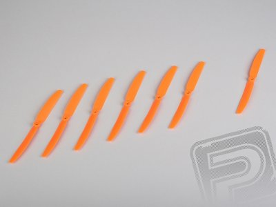 Vrtule GWS H 8x6 oranžová balení 6+1 ZDARMA