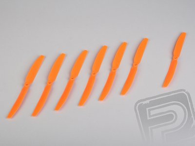 Vrtule GWS H 9x7,5 oranžová balení 6+1 ZDARMA