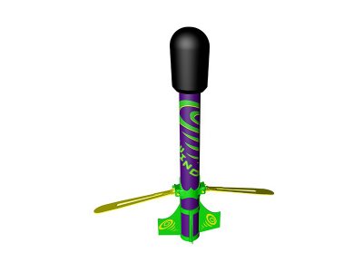 Estes Whilrwind Air Rocket