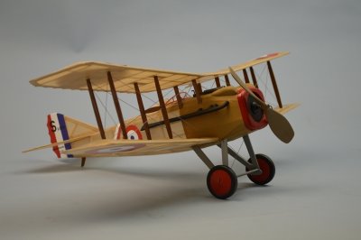 Spad VII 457 mm laser. vyřezávaný