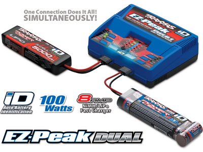 Traxxas nabíječ EZ-Peak Dual 2x50W
