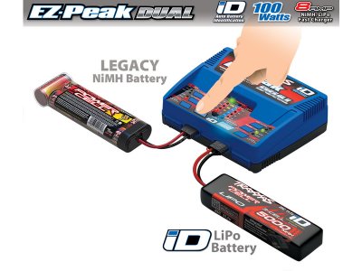 Traxxas nabíječ EZ-Peak Dual 2x50W