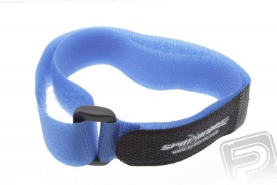 Utahovací suchý zip 40x2cm Modrý