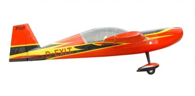 107" Extra 300 scale 35% (2 700 mm) 100ccm (červeno/černo/stříbrno/bílá)