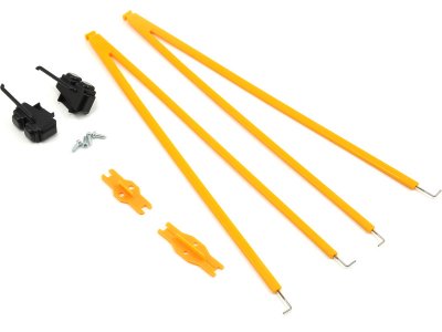 E-flite plastové díly: UMX J-3 BL
