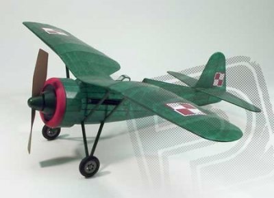 PZL P11c 762mm laser. vyřezávaný
