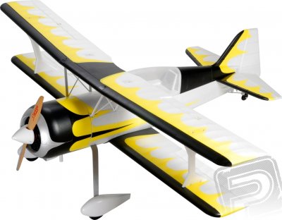 Pitts Python V2 KIT bez motoru (žluto/bílý)