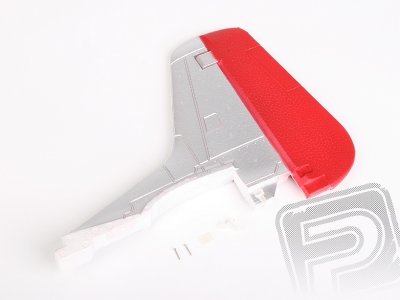 P-51 Mustang (stříbrný) - směrovka