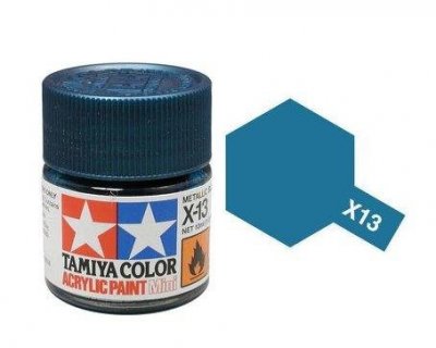 X-13 Blue Metallic 10ml