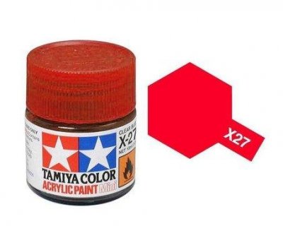 X-27 Clear Red 10ml