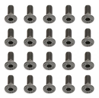 M3x8mm šroub s imbusouvou zápustnou hlavou, 10ks.