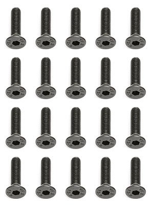 M3x12mm šroub s imbusouvou zápustnou hlavou, 10ks.