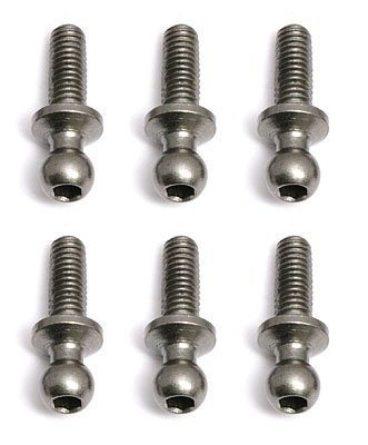 Kulové čepy, dlouhý krček, 8 mm délka závitu, 10 ks.