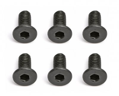 M2,5x6mm šroub s imbusouvou zápustnou hlavou, 10ks.