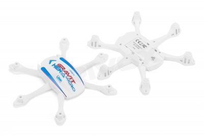 Trup (Vrchní- a spodní díl) - LRP Gravit Hexa Micro Multicopter 2.4GHz